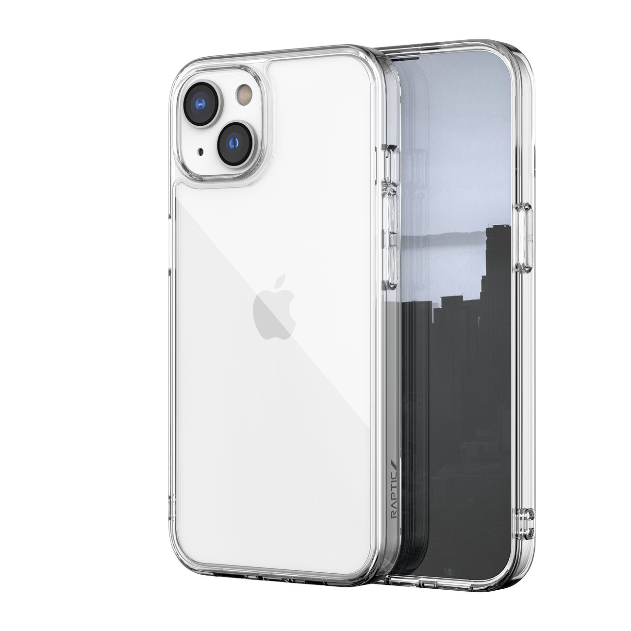 Raptic X-Doria Clearvue Coque pour iPhone 14 Plus coque arrière transparente