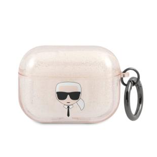 Karl Lagerfeld Coque Airpods Pro  - Glitter - Karl - Or