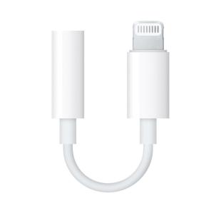 Apple Adaptateur Lightning vers Mini Jack 3,5 mm Femelle Blanc