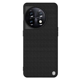 Nillkin Coque texturée pour OnePlus 11, housse en nylon renforcé, noir