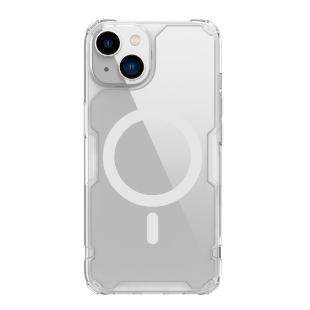 Coque blindée Nillkin Nature Pro avec MagSafe pour iPhone 15 - blanche