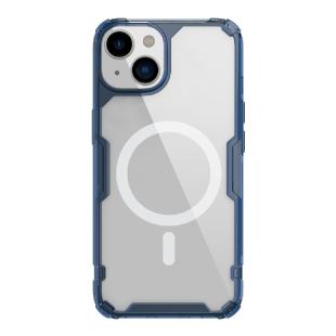 Coque blindée Nillkin Nature Pro avec MagSafe pour iPhone 15 - bleu