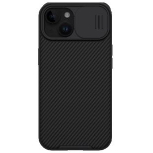 Coque magnétique Nillkin CamShield Pro pour iPhone 15 avec protecteur d'appareil photo - Noir