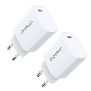 Choetech chargeur 20W PD iPhone 12/13 blanc 