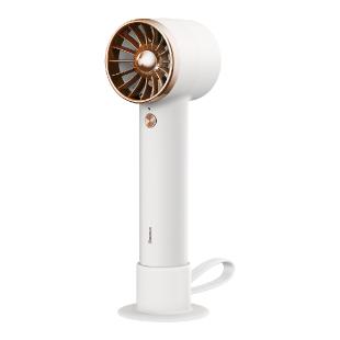 Baseus mini fan ventilateur avec câble USB Type C intégré 4000mAh blanc 