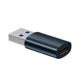 Baseus Ingenuity Series Mini USB 3.1 OTG vers USB Type C bleu 