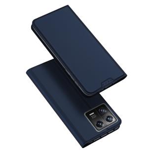 Dux Ducis Skin Pro étui Xiaomi 13 flip cover porte-cartes support bleu