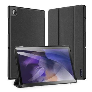 Dux Ducis Domo Étui pour tablette pliable avec fonction de veille intelligente Support Samsung Galaxy Tablette A8 10,5 '' 2021 Noir