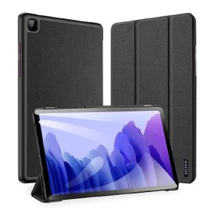 DUX DUCIS Domo Housse de tablette avec support multi-angle et fonction veille intelligente pour Samsung Galaxy Tablette A7 10.4'' 2020 noir
