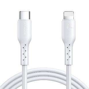 Joyroom Flash-Charge Series Câble USB-C / Lightning 30W 2m - blanc
