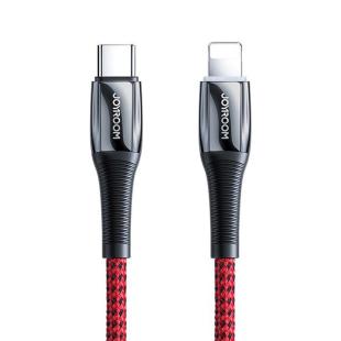 Joyroom USB Type C - Câble Lightning Charge rapide 20W 2.4A 1.2m rouge 