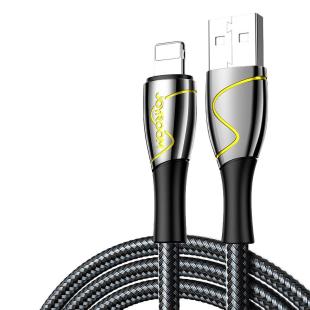 Joyroom Mermaid series USB - Câble Lightning 2,4A 1,2m noir 