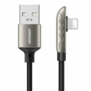 Câble USB Joyroom - Charge Lightning / Données 2.4A 1.2m Argent 
