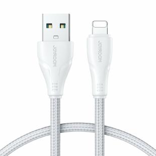 Câble Joyroom USB - Lightning 2.4A Surpass Series 1.2 m blanc 