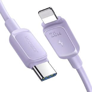 Câble USB C - Lightning 20W 1,2m Joyroom  - Violet