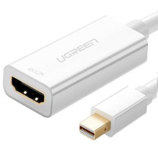 Câble adaptateur Ugreen FHD HDMI - Mini DisplayPort blanc 