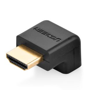 Adaptateur Ugreen connecteur coudé HDMI bas noir 