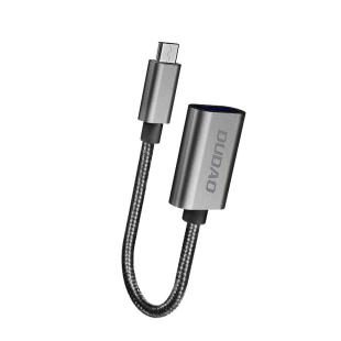 Dudao Adaptateur câble OTG de USB 2.0 à micro USB gris 