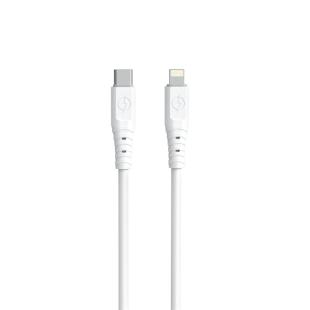 Câble Dudao , câble USB Type C - Lightning 6A 65W PD blanc 