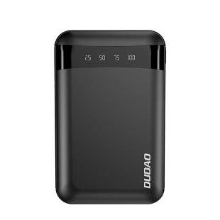 Dudao Portable 10000mAh USB Power Bank Noir 