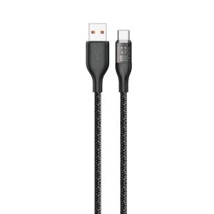 Câble de charge rapide 120W 1m USB - USB-C Dudao L22T - gris