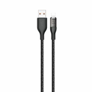 Câble de charge rapide 30W 1m USB - Lightning Dudao L22L - gris