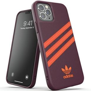Coque Adidas OR Molded PU pour iPhone 12 / pour iPhone 12 Pro - marron-orange