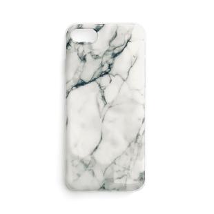 Housse en gel Marble cover pour iPhone 13 pro blanc