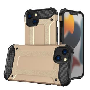 Hybrid Armor Coque résistante Rugged Cover pour iPhone 13 doré