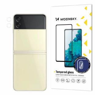 Wozinsky Verre trempé de dureté 9H tous les appareils photo pour Samsung Galaxy Z Flip 3 - Transparent