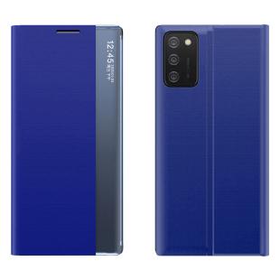 New Sleep Coque Coque Type Coque avec fonction béquille pour Samsung Galaxy A03s (166,5) bleu