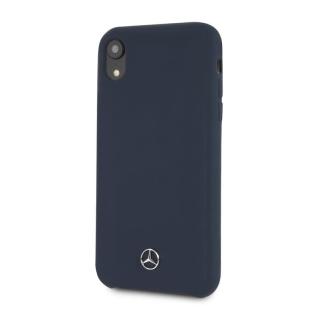 Mercedes-Benz Coque Navy pour iPhone XR - Silicone