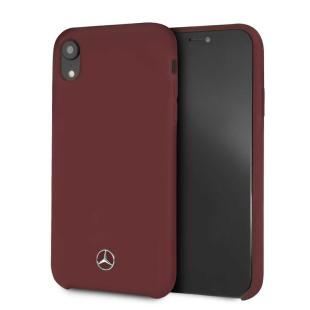 Mercedes-Benz Coque Rouge pour iPhone XR - Silicone