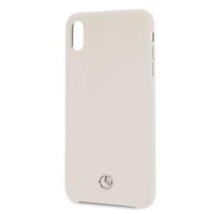 Mercedes-Benz Coque Beige pour iPhone XR - Silicone