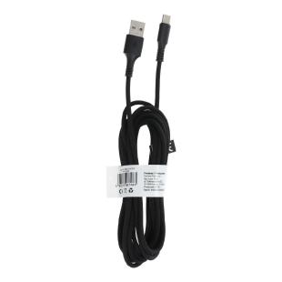 Câble USB - Type C 2.0 C279 3 metre NOIR
