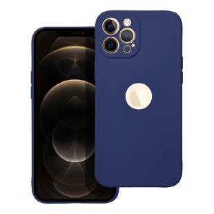 Coque doux pour iPhone 12 PRO MAX bleu foncé