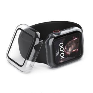 Étui X-ONE Dropguard pour Apple Watch 7/8/9 41mm transparent