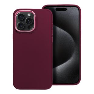 Coque frame pour iPhone 15 Pro Max violet