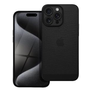 BREEZY Coque pour iPhone 15 Pro Max noir