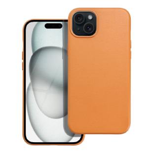 Coque Mag Cover compatible avec MagSafe pour iPhone 15 PLUS orange
