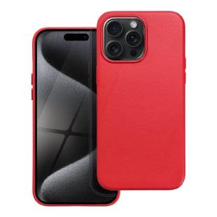Coque Mag Cover compatible avec MagSafe pour iPhone 15 PRO MAX rouge