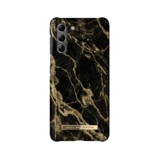 iDeal of Sweden  Coque pour Samsung  Galaxy S21 - Golden Smoke Marble