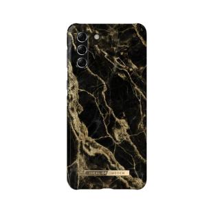 iDeal of Sweden Coque pour Galaxy S21 Plus - Golden Smoke Marble