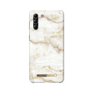 iDeal of Sweden Coque pour Galaxy S21 Plus - Golden Pearl Marble
