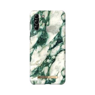 iDeal of Sweden Coque pour Galaxy S21 Plus - Calacatta Emerald Marble