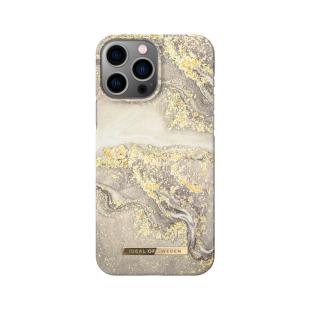 iDeal of Sweden Coque arrière pour iPhone 14 Pro Max - Fashion Case - Sparkle Greige Marble