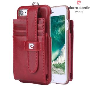 Pierre Cardin coque rouge pour Apple iPhone 7/8 (8719273129753)