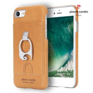 Pierre Cardin coque marron pour Apple iPhone 7/8 (8719273129999)
