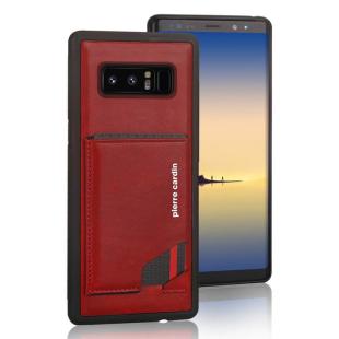 Pierre Cardin Coque en silicone pour Samsung Note 8 - Rouge  