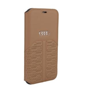Audi Etui pour Apple iPhone 12 Pro Max - Marron Book type housse A6 Série - cuir véritable